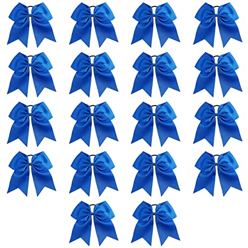 Cheer lukovi, Caenagrion 18 kom 8 Veliki Plavi navijanje mašne za kosu držač repa elastična