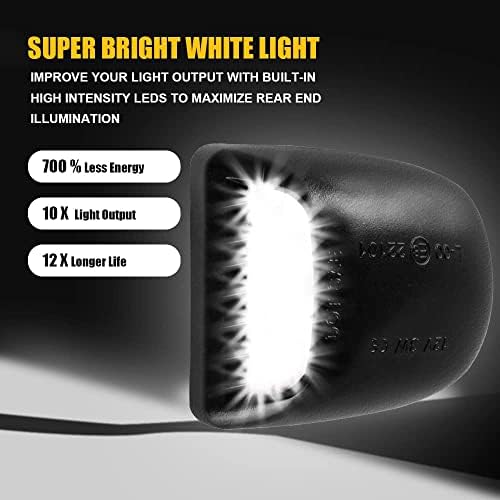 Carrep LED sklop registarske tablice, 36kom LED 6500K Bijela kompatibilna sa Silverado Suburban Tahoe