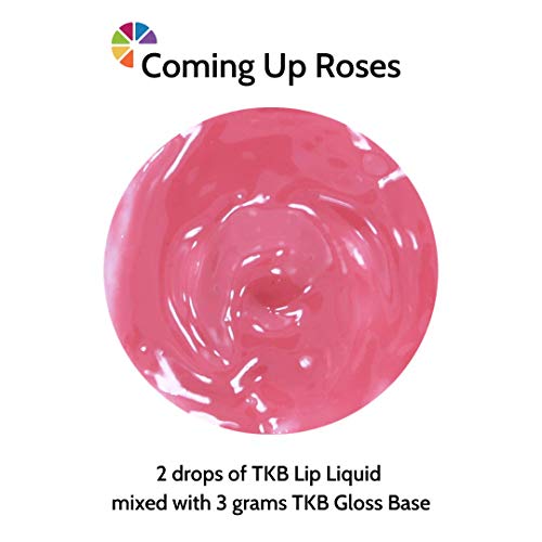 TKB tečna boja za usne|tečna boja za usne za TKB sjajnu bazu, DIY sjajilo za usne, pigmentirano sjajilo za usne i boja za ruževe, hidratantno , proizvedeno u SAD-u, Perky Pink)