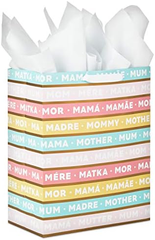 Hallmark 13 Velika majčina dan poklon torba sa papirom za tkivo za mamu, mamu, madre, mrmljaju,