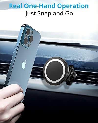 SUPMEGA Magnetic Car Vent nosač za telefon, dizajniran za MagSafe, 360° podesiv držač telefona sa jakim magnetnim
