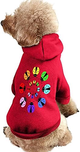 FunnyStar Rainbow Boja gumama Štampani psi s kapuljačom sa kapuljačom Duks pulover kućni ljubimac skladnik