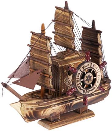 Garnack Kids automobili igračka gusarska broda Figurice Pirate brod Windmill Wood Music Box Central Kolekcija