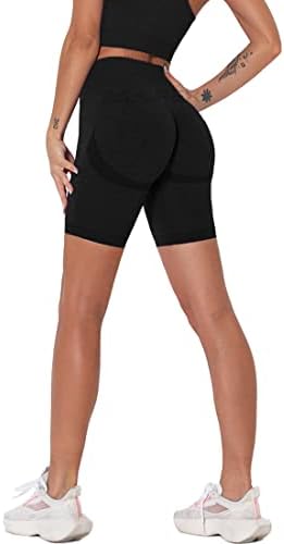 IUULFEX Bešavne škranske kratke hlače Ženske kratke hlače za čizma za podizanje joge vježbanje
