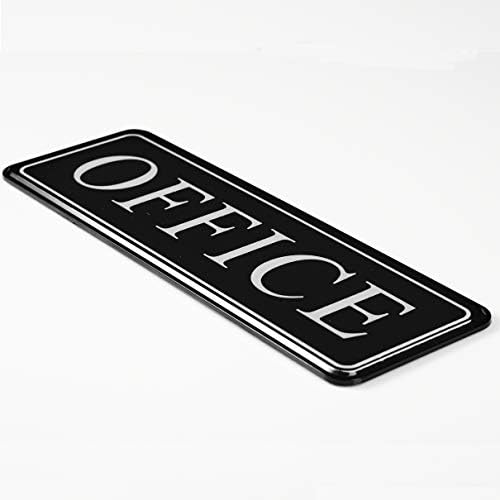 Bebarley znak za Kancelarijska vrata sa većim slovima, vrhunski izdržljiv i svijetao akrilni dizajn