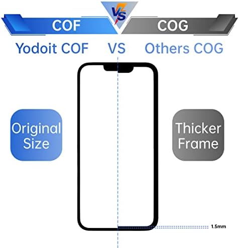 Yodoit za iPhone Xr komplet za zamjenu ekrana COF Full HD LCD ekran 3D dodirni okvir Digitalizatora