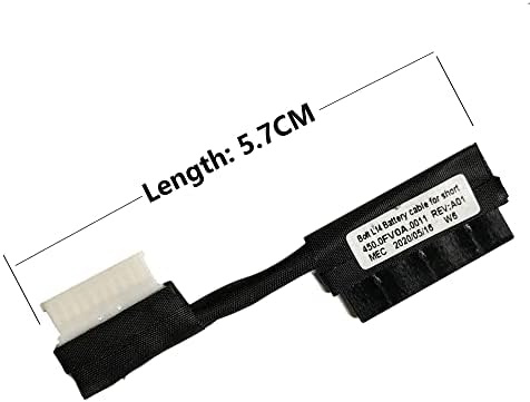 Zahara konektor kabela baterije 0T27F6 T27F6 450.0FV0A.0012 450.0fv0a.0011 Zamjena za Dell