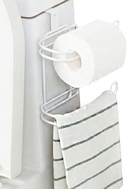 Toaletni papir za pohranu stalak za polica ručnika Hanger Hanger Helling Kuka organizirajte kupatilo Pribor