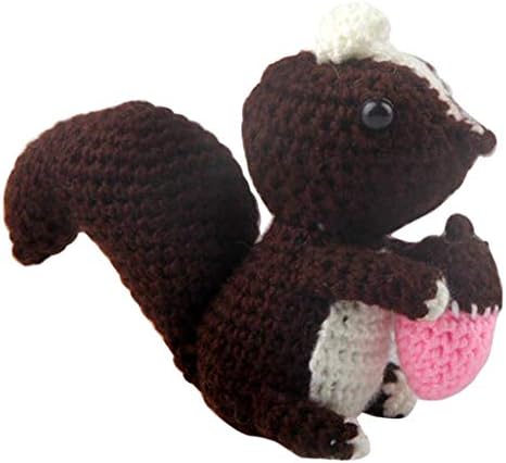 OLIMY Hooked Lovely Squirrel et komplet punjeni lutka Izrada Kit pletenje zanati
