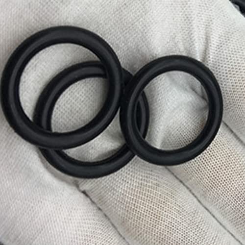 Othro 25pcs nitrilni gumeni O-prstenovi, 1,5 mm žičana dia 35mm od metričkog brtvila Nitrilne NBR gumene podloške za brtvljenje ulja ili zraka, profesionalni vodovod, popravak automobila ili gasa crna