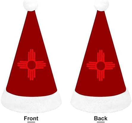 Novi Meksiko Sun Zia Božić Santa šešir za Red Božić kapa odmor favorizira Nova Godina Svečana potrepštine