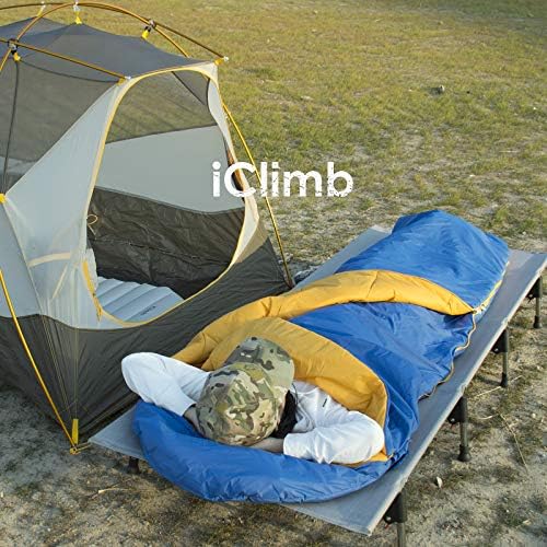 iClimb 1 dvoslojna 3M Thinsulate izolacija torba za spavanje i 1 Ultralaki niski sklopivi paket stolica