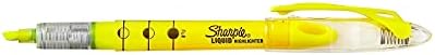Sharpie Accent Pen-Style Tečni Highlighter - Tip Tačke Mikro Markera - Stil Tačke Markera Dlijeta - Žuto