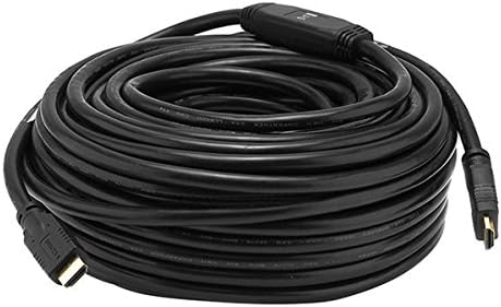 Monopricija komercijalna 131ft 24WG CL2 standardni HDMI kabel sa ugrađenim ekvilajzerom - crna