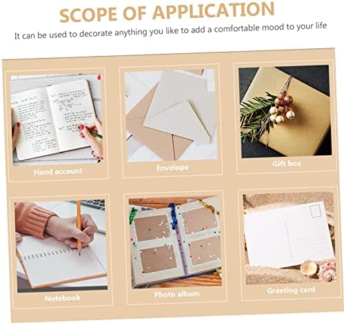 Exviart 24 listova pozadinska papira Pad Pad origami Izrada za dnevni list za dnevnik računa za rukotvorine