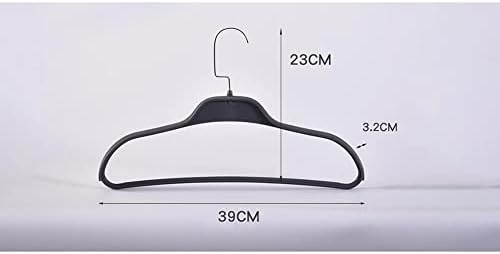 WDBBY 5 muški i ženski vješalice za žene dodatno široke minimalističke vješalice za odjeću
