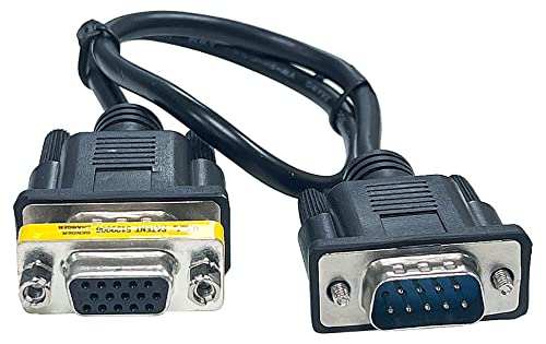 RGB CGA 9-pinski muški do VGA HD15 pin ženski adapter kabel