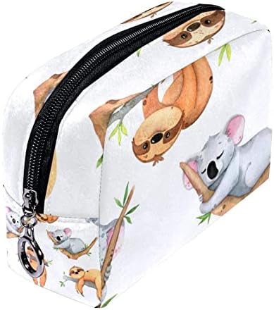 Tbouobt kozmetičke vrećice za žene, torba za šminku Travel Toalet Torba Organizator, životinja Koala Sloth Forest