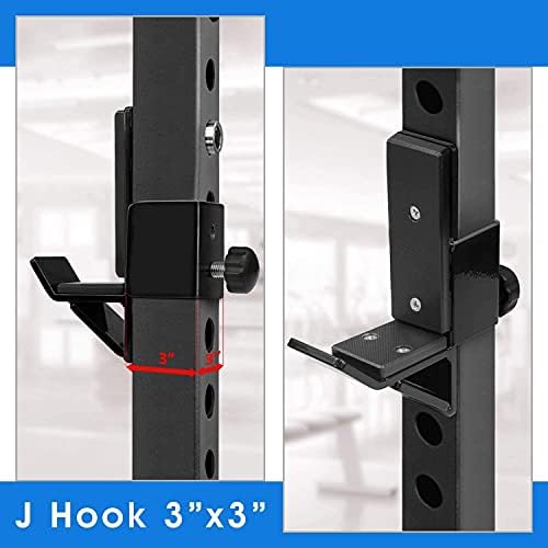Yes4All J-Hooks držač za šipku za električni stalak-J stalak za težinu u Kuki / Regali za fitnes