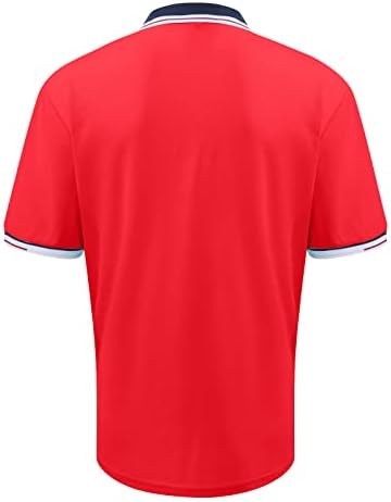 Muška majica Ljetna casual rever uboda kontrastni boja majica Sportske modne majice s kratkim