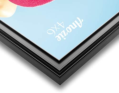 Anozie 8x10 Okviri za slike Jednostavna linija za oblikovanje okvira sa HD Realom staklom za tablicu ili
