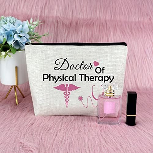 Doktor fizikalne terapije poklon torba za šminkanje zahvalnost poklon za Dpt kozmetička torba doktor