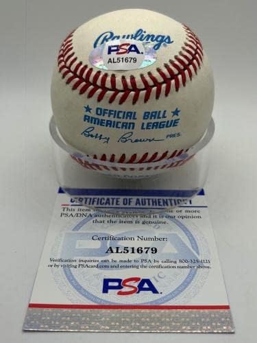 Kevin Seitzer Kansas City Royals potpisali su autografa službenog MLB Baseball PSA DNK - autogramirani bejzbol