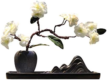 WSSBK Nova kineska keramička vaza sa suhom cvijećem Zen ukrasi kreativna model soba riku pejzaž peščani