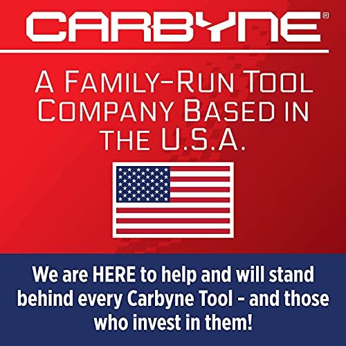 CARBYNE XZN Trostruki kvadratni Spline bit Socket Set - 10 komad, S2 Čelični bitovi | Metrički 4mm - 18mm * od porodične kompanije za alate sa sjedištem u SAD-u