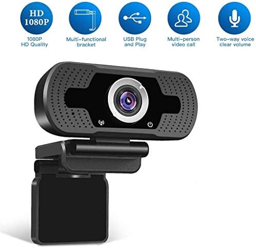 GLVSZ USB HD web kamera 1080p sa mikrofonom Streaming Web kamera sa mikrofonima za Video pozive, snimanje, konferencije, igre, PC Laptop Desktop USB web kamere sa rotirajućim klipom