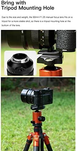 TTArtisan 90mm F1. 25 Full Frame veliki otvor za ručni fokus Portretni objektiv za Leica/Sigma / Panasonic l Mount Camera L Sl TL FP