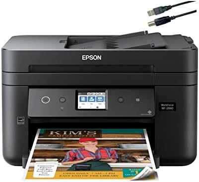 Epson Workforce wf-2860 sve-u-jednom bežični štampač u boji sa skenerom, kopir mašinom, faksom,