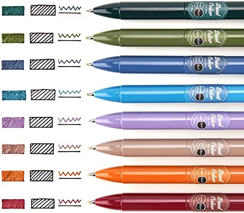 Writech uvlačivi highlighters sa 2 u 1 obojenim olovkama