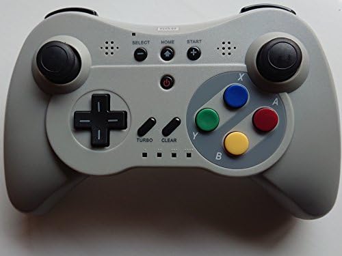 NEXiLUX Wireless 3 Pro kontroler Gamepad za Nintendo Wii U, siva