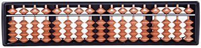 Thy Collectibles 17-znamenkasti štapovi Standard Abacus Soroban kineski japanski alat za brojanje kalkulatora
