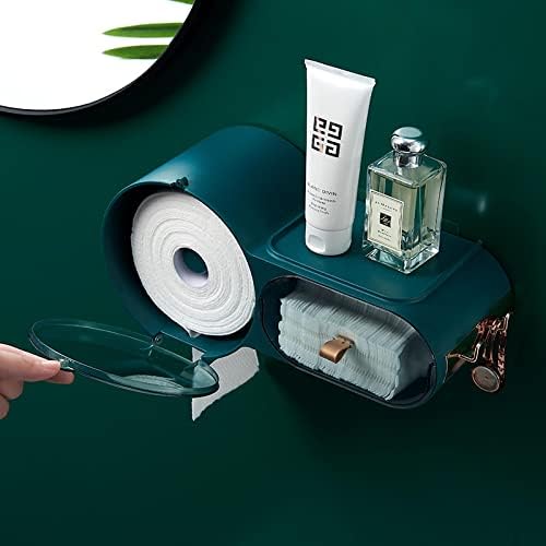 Prizmovi za odlaganje ručnika za lice - zidni kupatilo wc sa poklopcem otporan na prašinu - bez probijanja narančaste krune