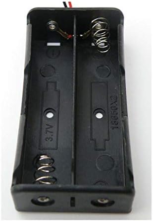 Kutija za skladištenje plastičnih baterija za 3.7 V 18650 držač baterije sa žičanim vodovima, serijski / paralelni