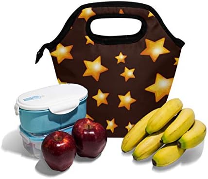 Vipsk Božić Gold Star torba za ručak tote torba vodootporan tote Cooler topla torbica za outdoor Travel