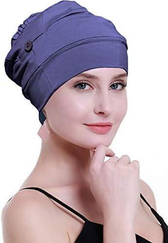 osvyo Cotton Hemo turbani za žene Rak hairloss šešir - pamučna lagana pokrivala za glavu zapečaćena