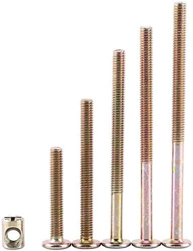 KEKEYANG Carbon Steel namještaj vijke i matice Set sa barel Nuts tipla navrtka konektor za pričvršćivanje