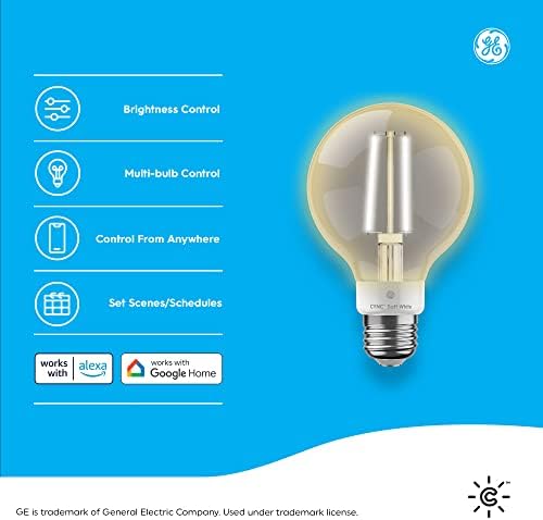 Ge rasvjeta CYNC pametne LED Sijalice, meka Bijela, Bluetooth i Wi-Fi, kompatibilne sa Alexa i Google