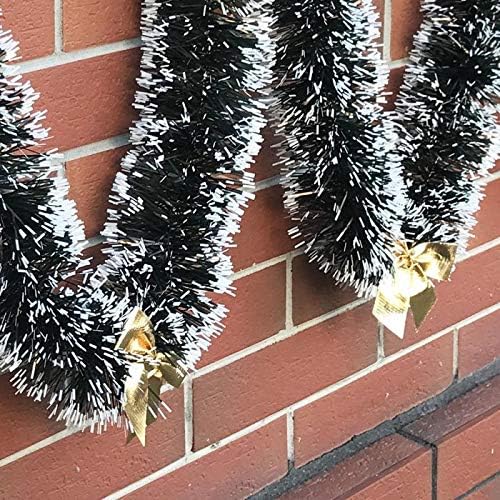 Uxzdx 2m Božićne ukrase zabave u boji Bar Garland Ribbon Tinsel Božićni ukrasi Xmas Tree Ornamenti