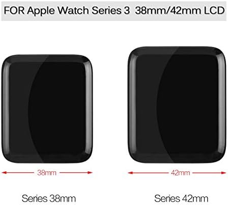 A-um za Apple Watch seriju 3 3nd generacija 38mm 42mm GPS / GPS + Cellular LCD Zamjena ekrana, za seriju 3 iWAtch