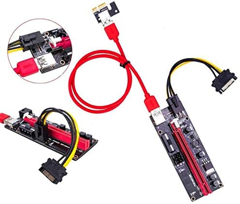 Konektori PCI-E Riser Board 1x do 16x GPU Extender Riser Card PCI-E USB 3.0 GPU adapterska kartica