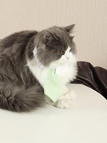 Qwinee Cat Bow kravata Cat ovratnika Pribor za ogrlice za ogrlice za pse kostim za pse za štene mačke mačene
