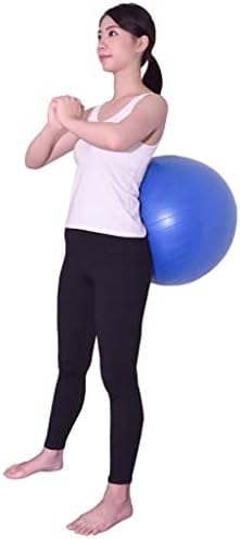 Medicinska terapeutska balans sa balansom sa loptom sa loptom sa podrškom i vežbači za vežbu crna
