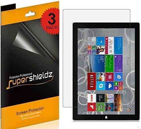 Supershieldz dizajniran za Microsoft Surface Pro 3 zaštitnik ekrana, Clear Shield visoke definicije