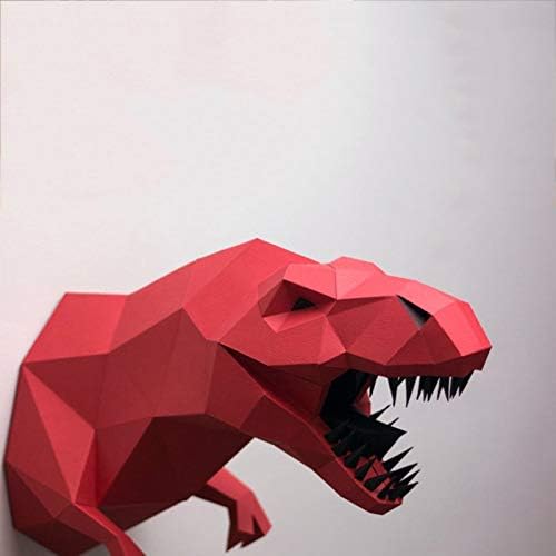 WLL-DP Tyrannosaurus Look Ručno rađeni papir Skulptura DIY pre-rezani papir CRAFT 3D životinjski papir