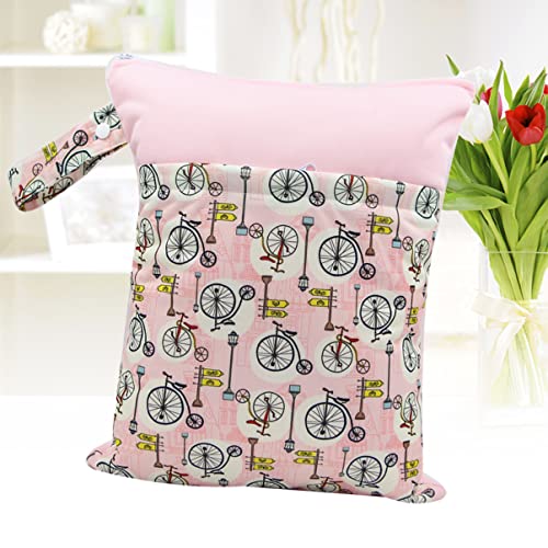 Toddmomy 3pcsbags tkanine uzorak stil torbe visi sa torbom za višekratnu upotrebu i djevojke dva menstrualni