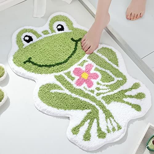 Panstar Frog met za kupanje ne klizalo za kupatilo za kupaonicu, slatka upijajuća mječ za kupaonicu,